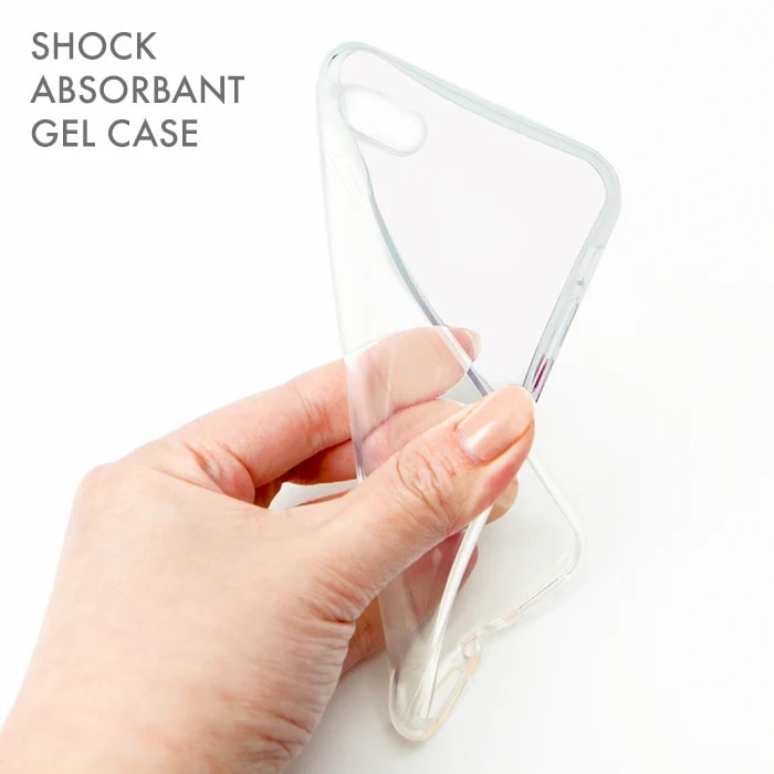 ClaireaBella Leopard Print Clear Soft Gel Phone Case