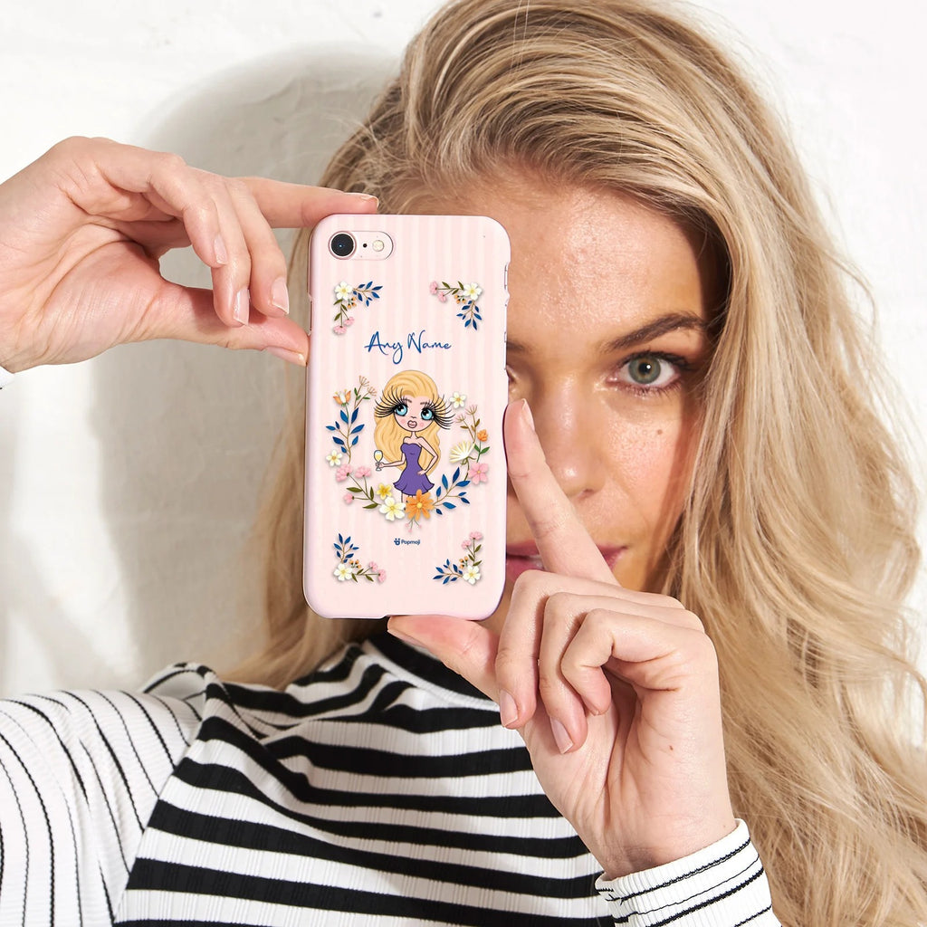 ClaireaBella Floral Frame Phone Case