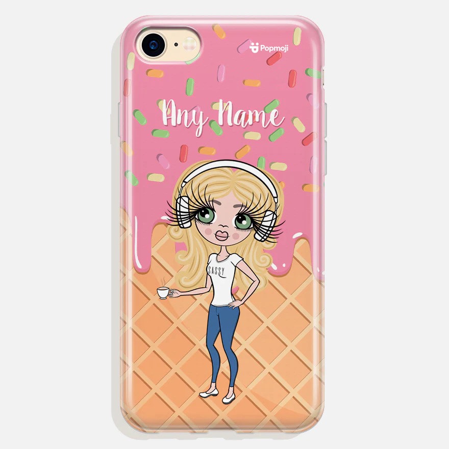 ClaireaBella Personalised Ice Lolly Phone Case