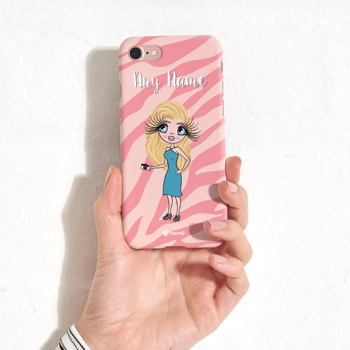 ClaireaBella Personalised Pink Phone Case