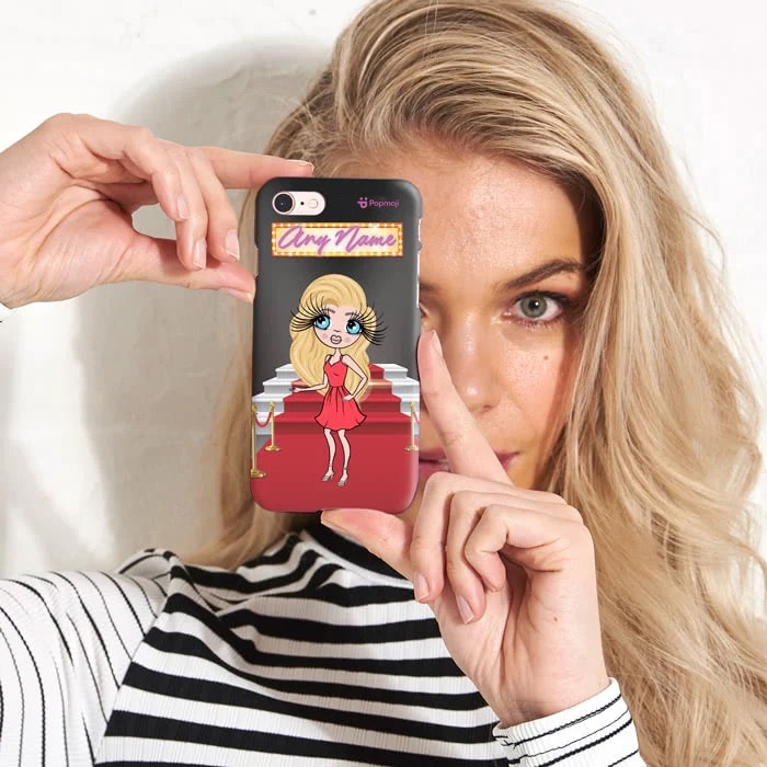 ClaireaBella Personalised Red Carpet Phone Case
