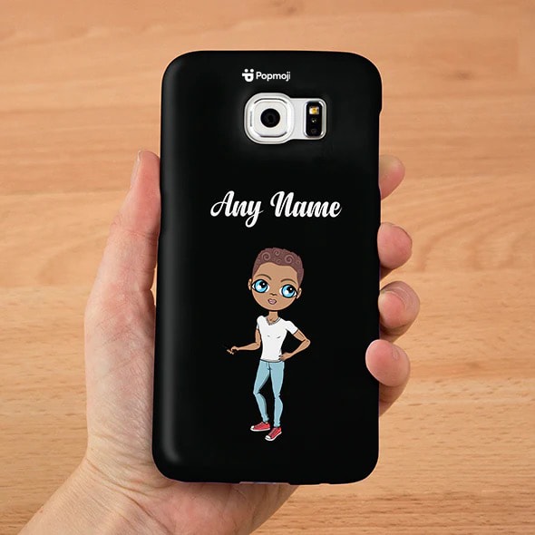 ClaireaBella Personalised Black Phone Case