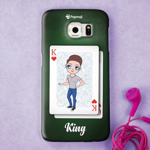 MrCB Personalised King Of Hearts Phone Case