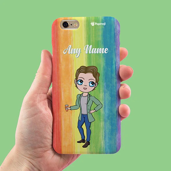 MrCB Rainbow Personalised Phone Case
