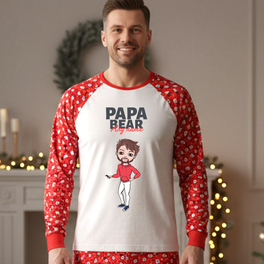 MrCB Personalised Papa Bear Pyjamas