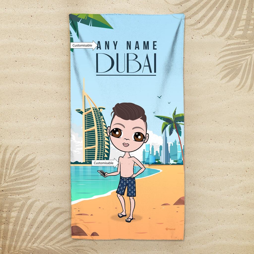 Jnr Boys Dubai Beach Towel