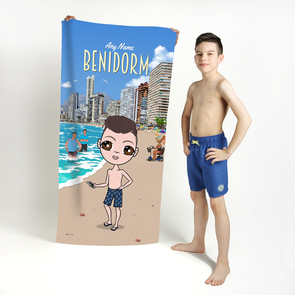Jnr Boys Benidorm Beach Towel