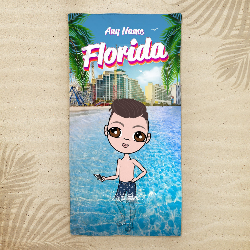 Jnr Boys Florida Beach Towel