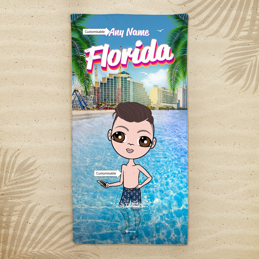 Jnr Boys Florida Beach Towel