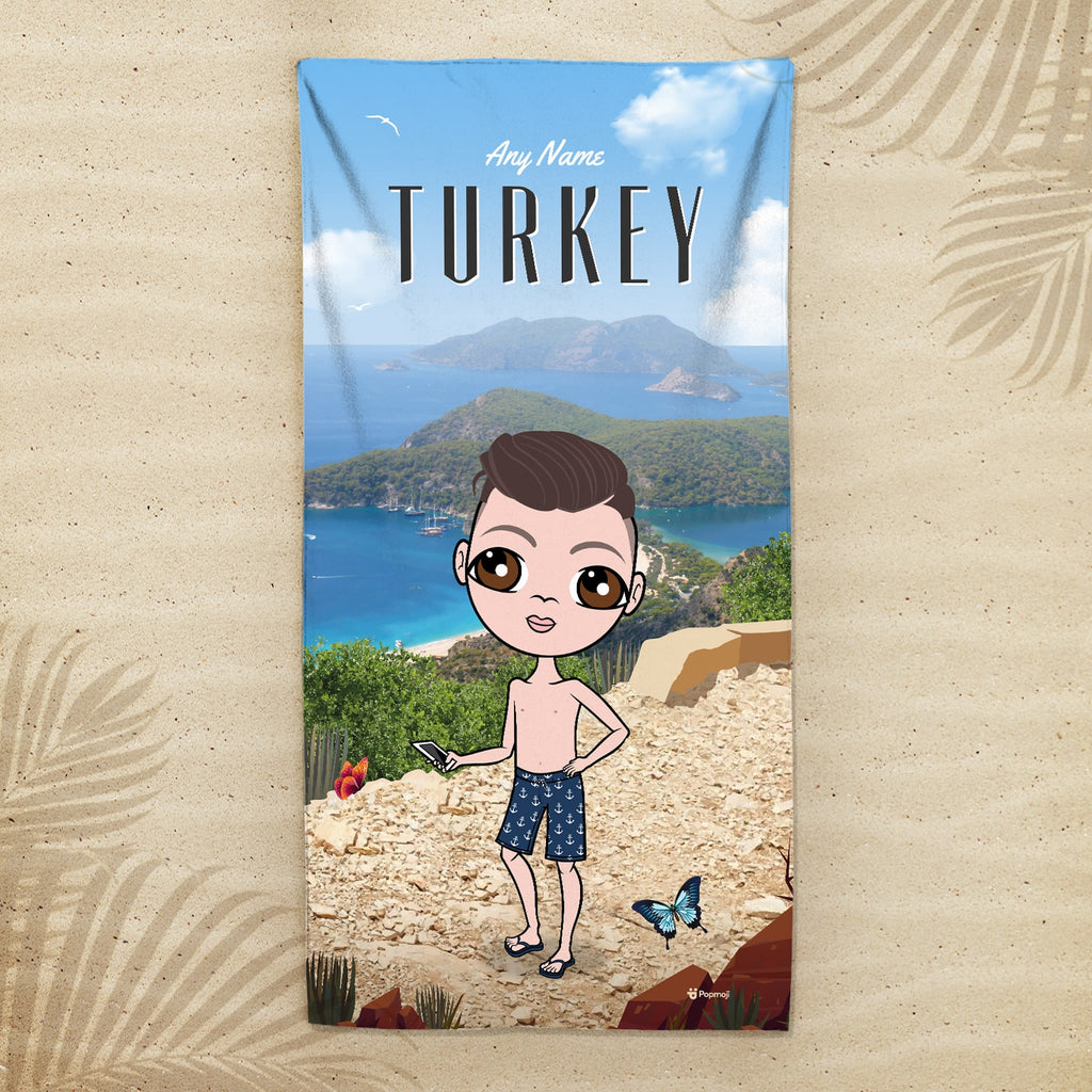 Jnr Boys Turkey Beach Towel