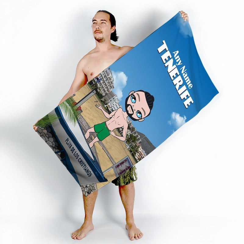 MrCB Personalised Tenerife Beach Towel - Image 3