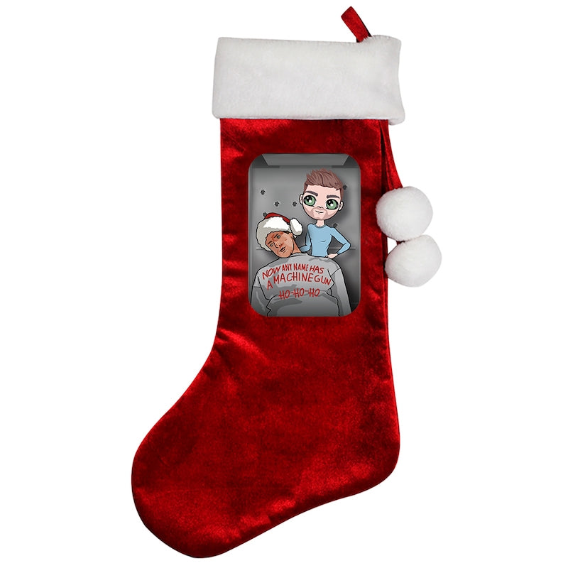 MrCB Personalised Ho Ho Ho Christmas Stocking - Image 4