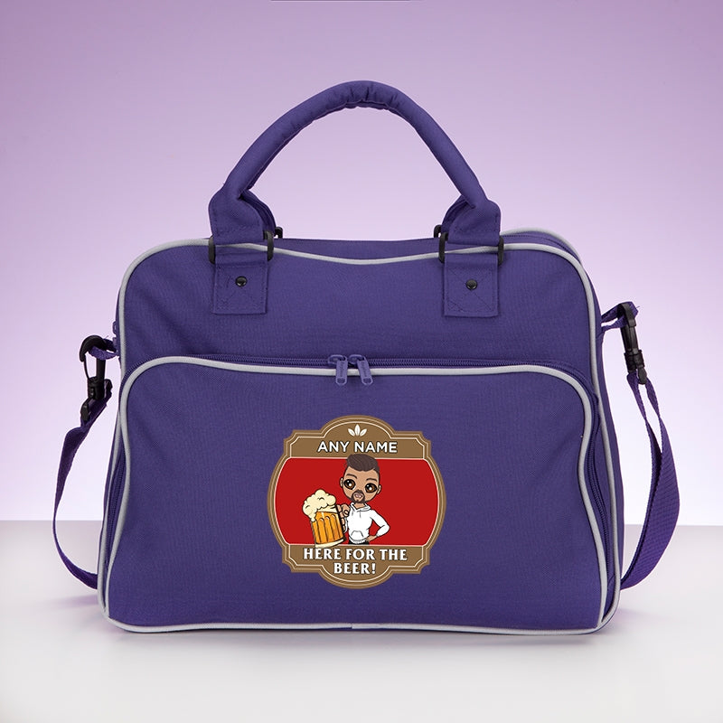 MrCB Here For The Beer Travel Bag - Image 2