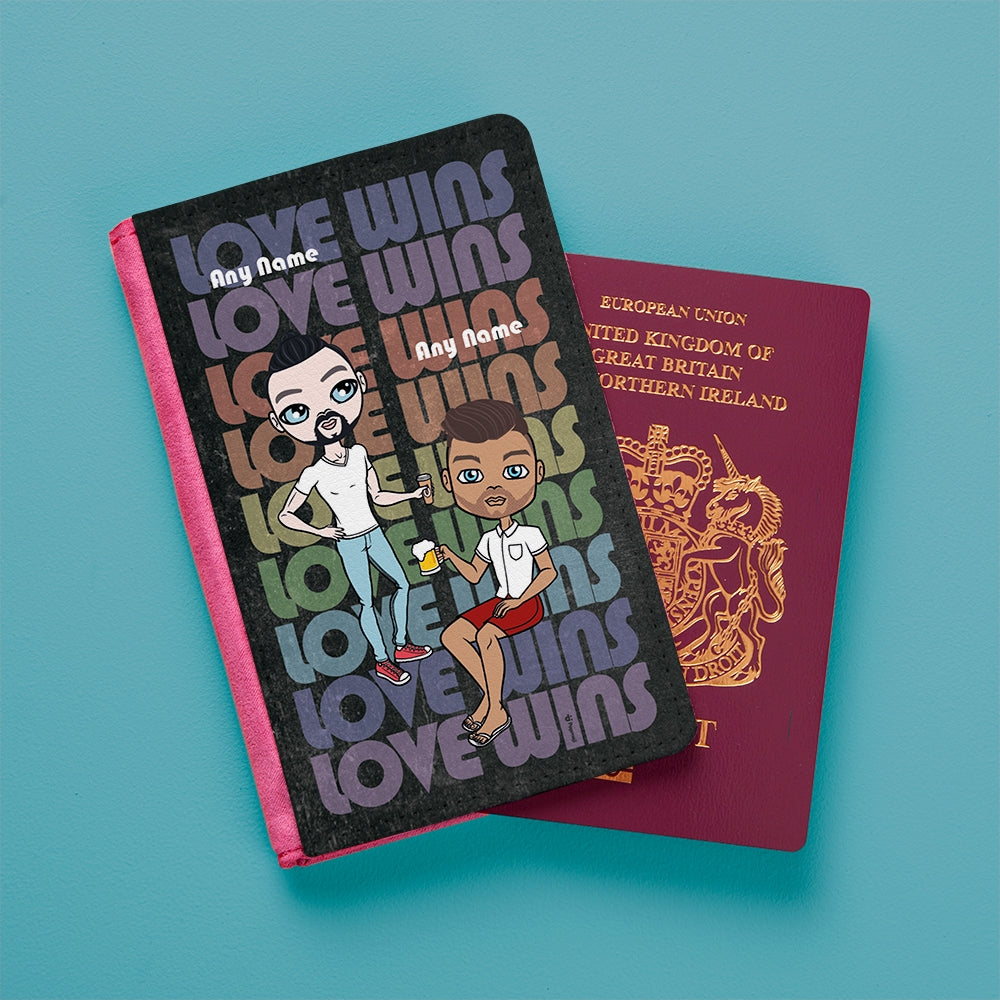 Multi Character Couples Love Wins Passport Cover - Image 5