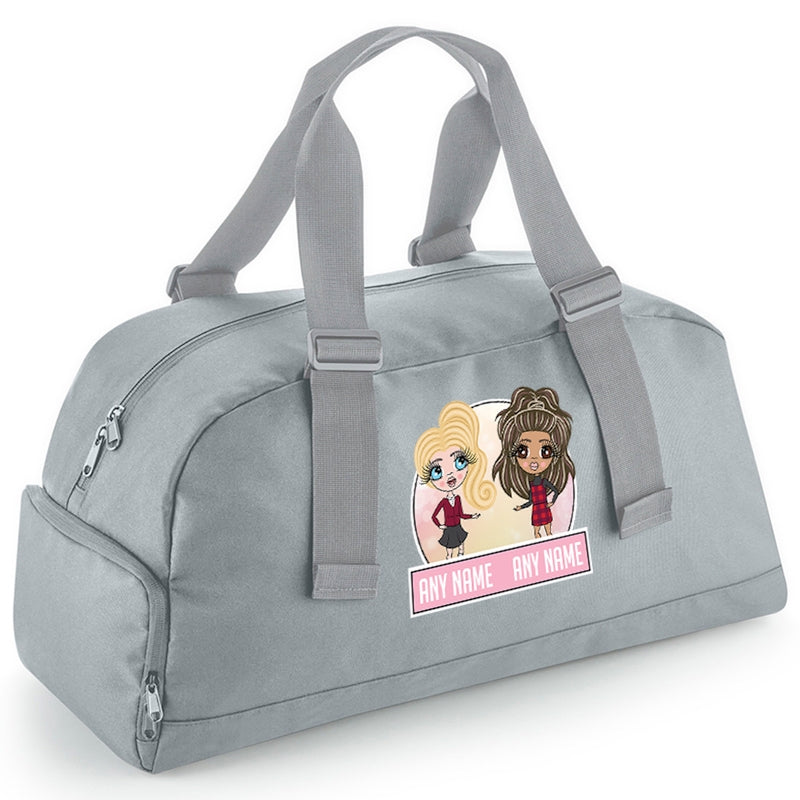 Multi Character Personalised Premium Travel Bag - 2 Girls - Image 5
