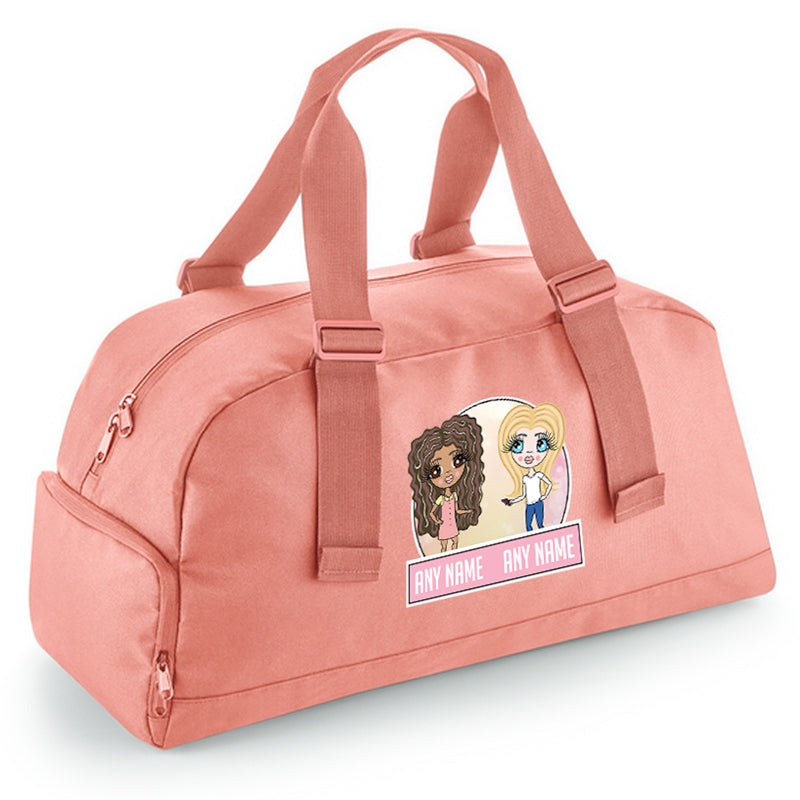 Multi Character Personalised Premium Travel Bag - 2 Girls - Image 1