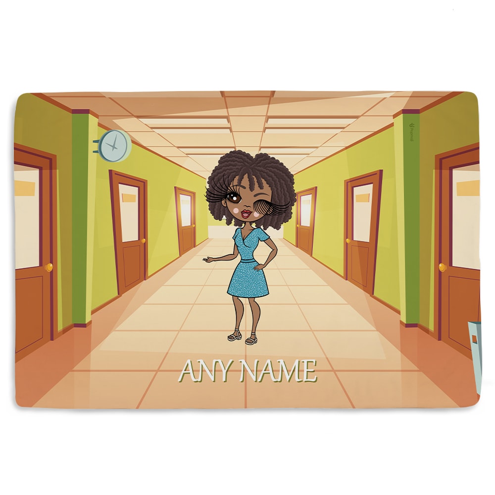 ClaireaBella School Time Fleece Blanket