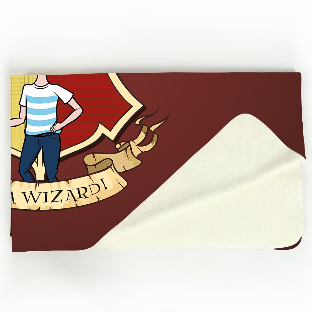 Jnr Boys Wizard Fleece Blanket