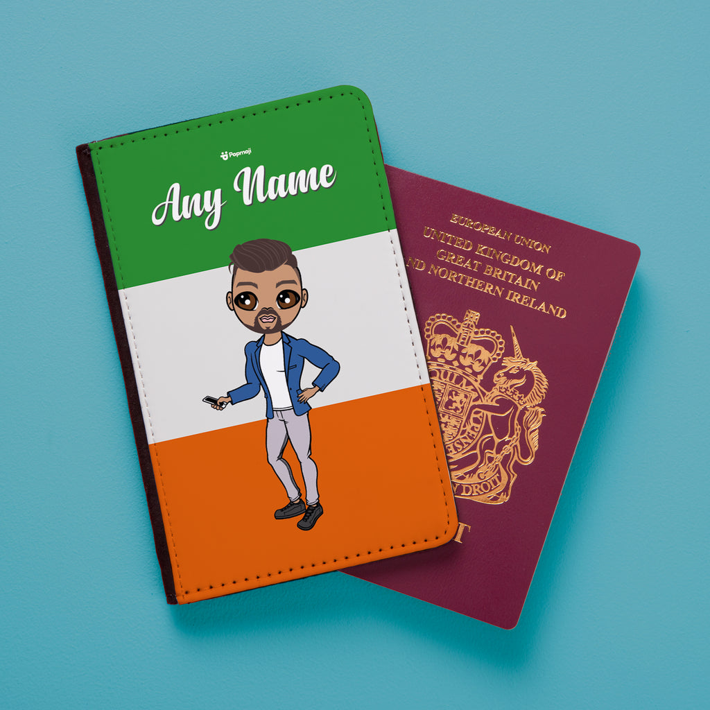 MrCB Irish Flag Passport Cover