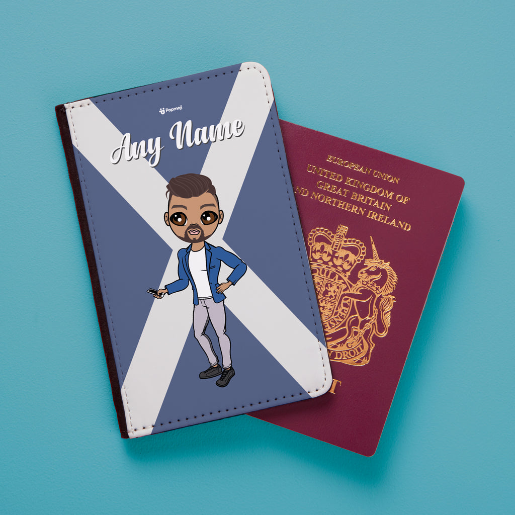 MrCB Scottish Flag Passport Cover
