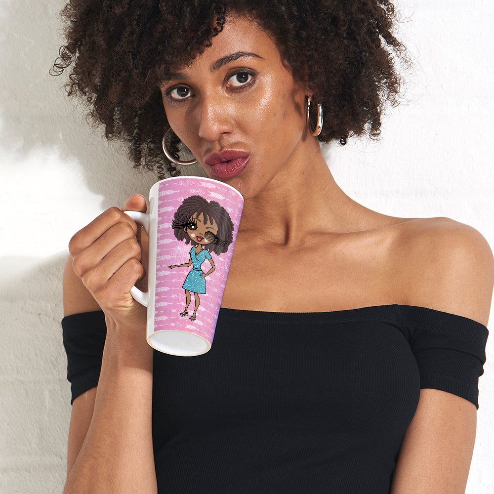ClaireaBella Cupid's Arrow Latte Mug
