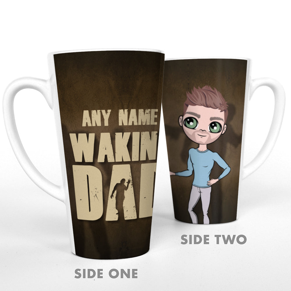 MrCB Waking Dad Latte Mug