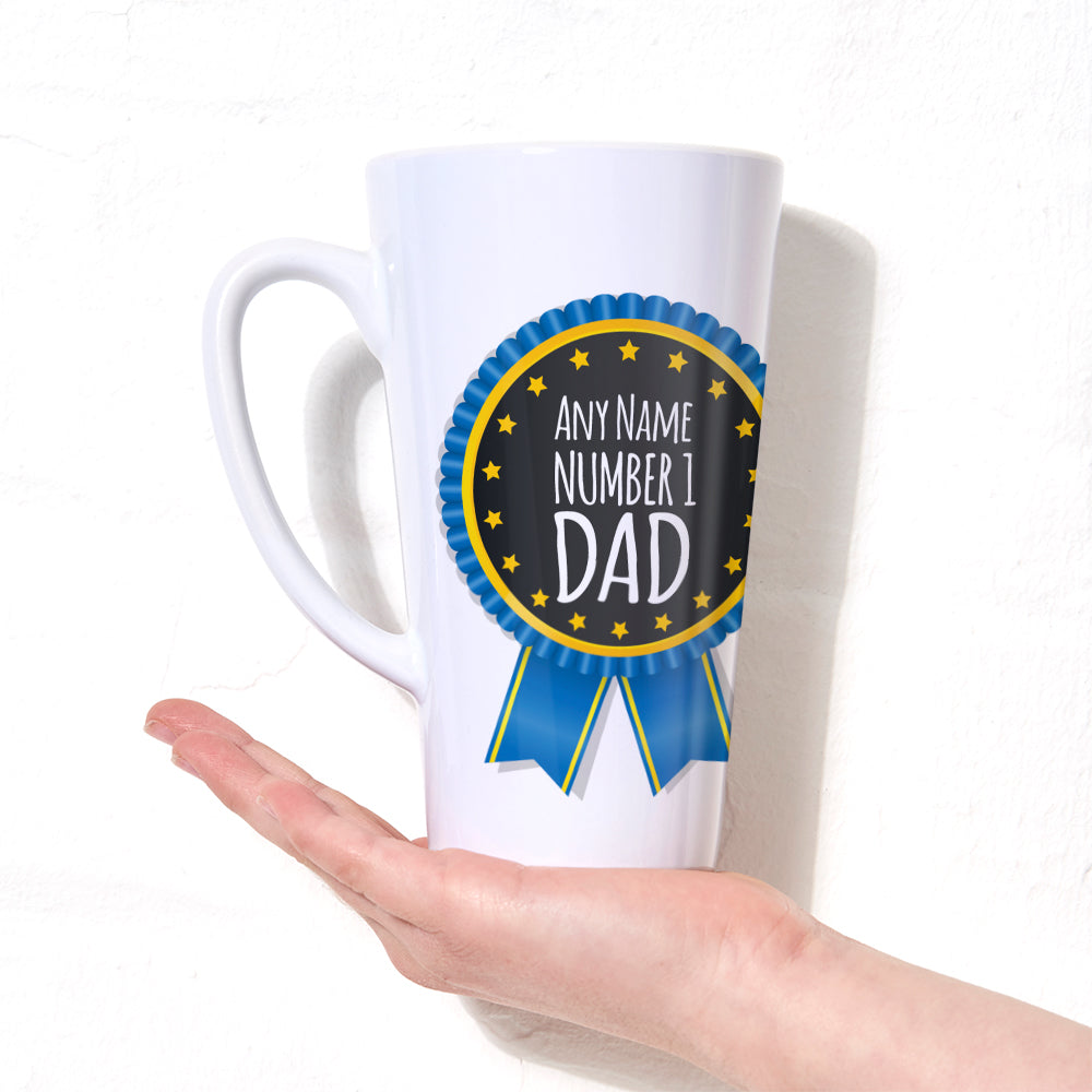 MrCB No 1 Dad Latte Mug