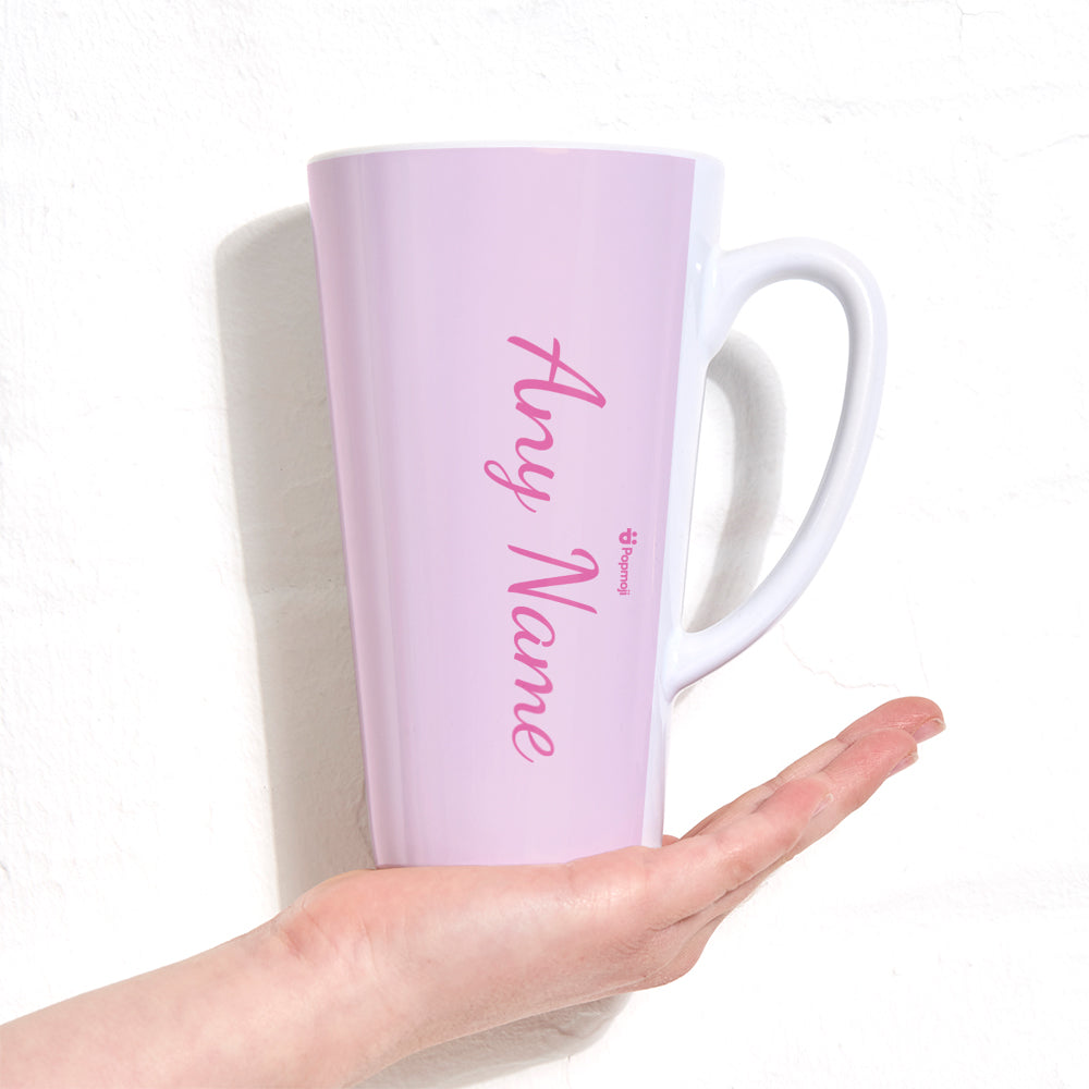 ClaireaBella Candy Pink Latte Mug