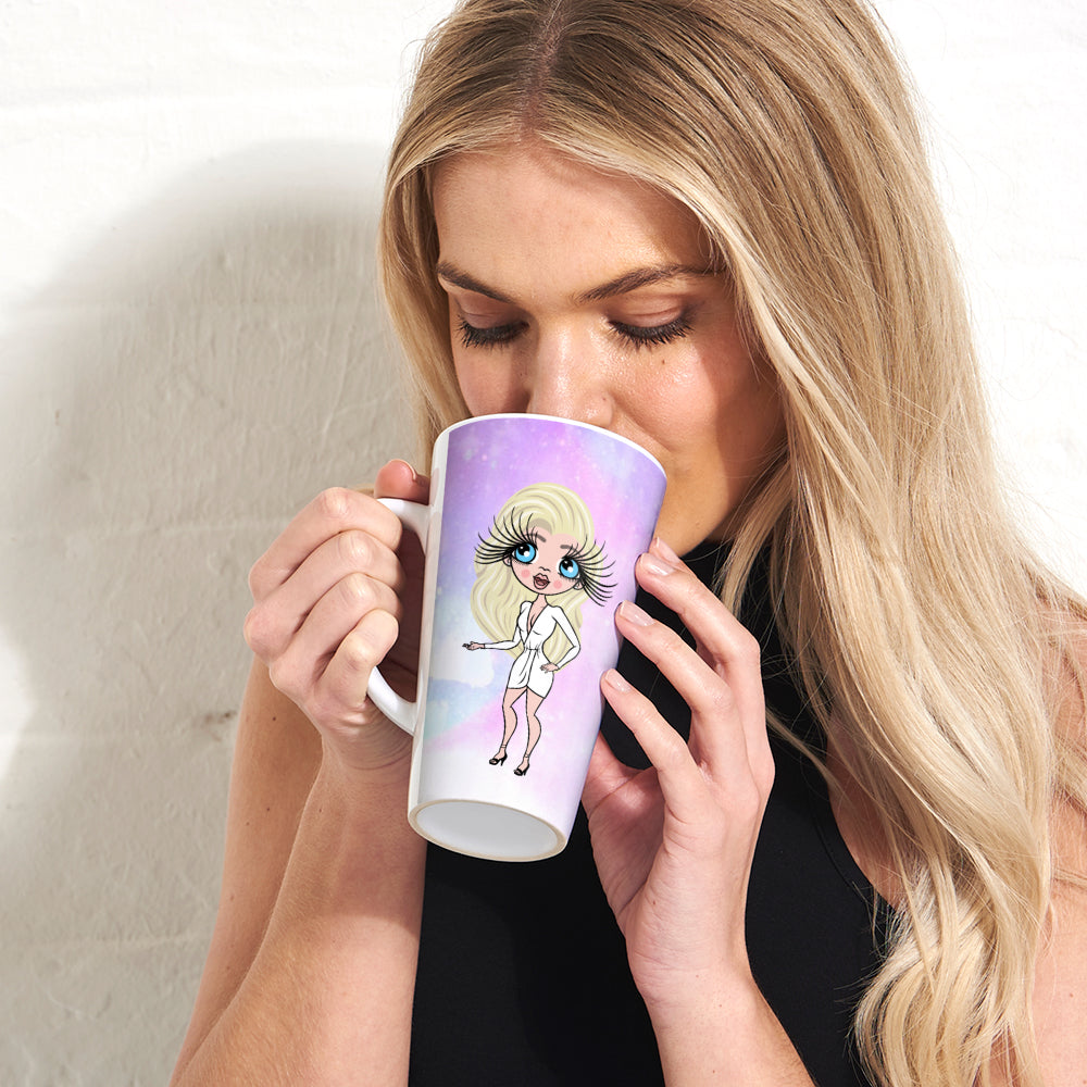 ClaireaBella Unicorn Colours Latte Mug