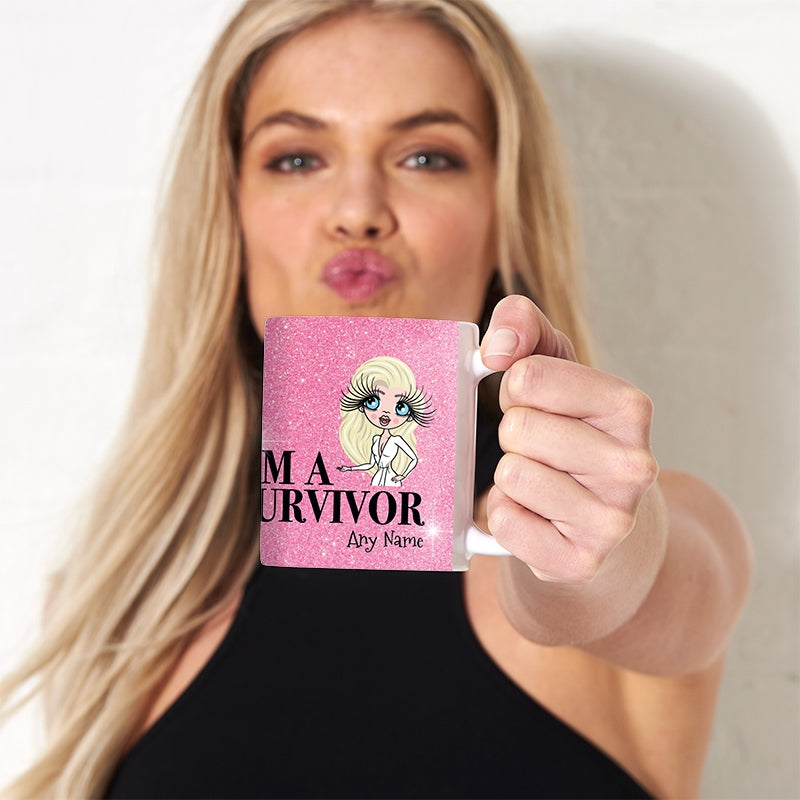 ClaireaBella Personalised I'm A Survivor Mug - Image 2