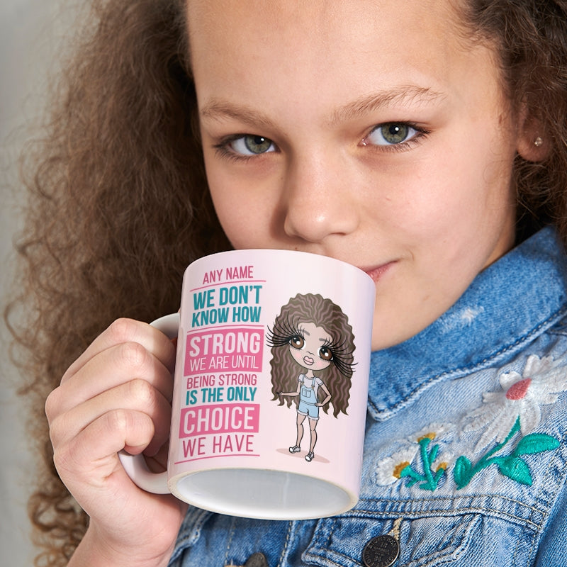 ClaireaBella Girls Personalised How Strong Mug - Image 5