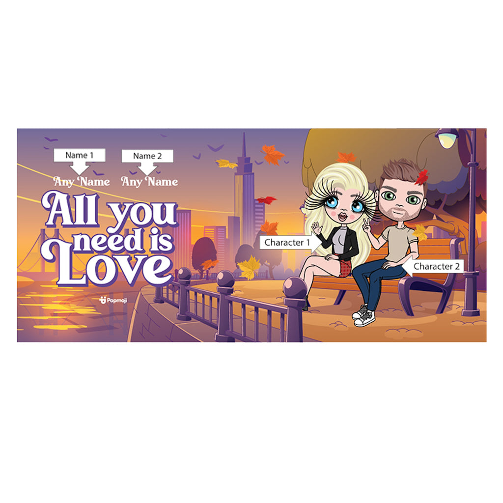 Multi Character Couples All You Need Is Love Mug - Image 2