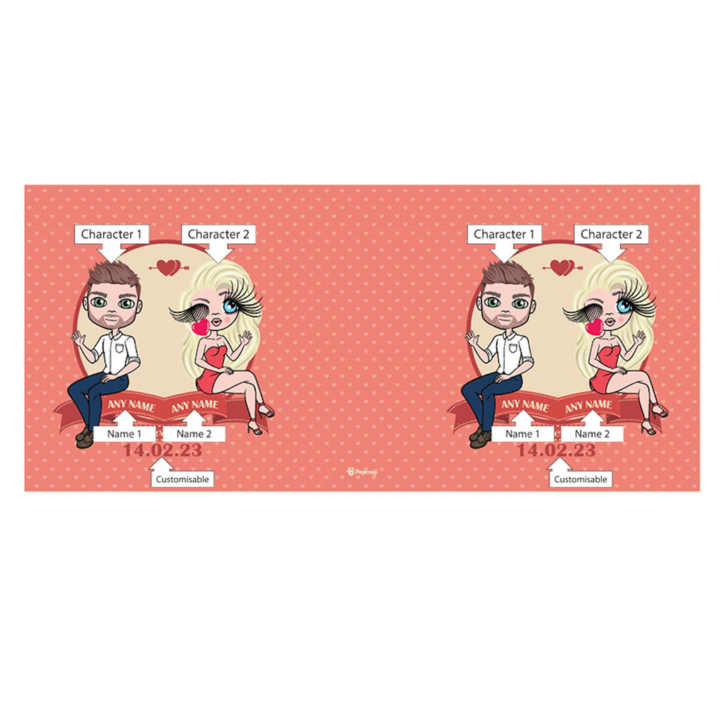 Multi Character Couples Special Date Mug - Image 2