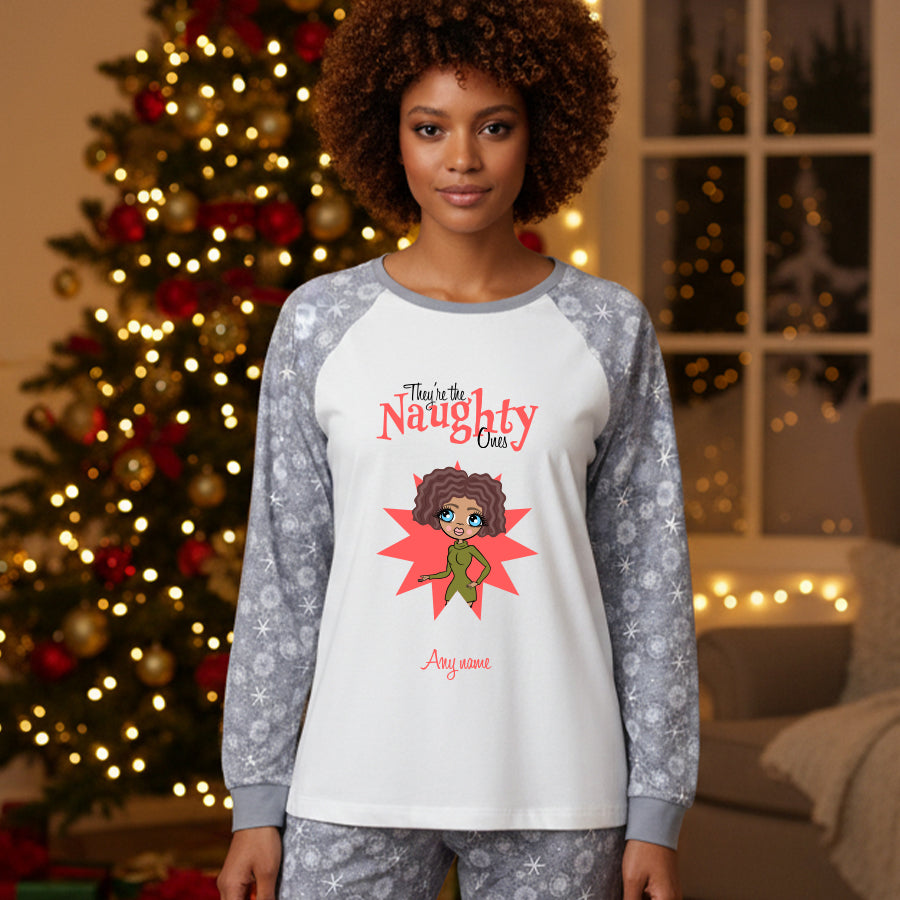 ClaireaBella Personalised Naughty Ones Pyjamas