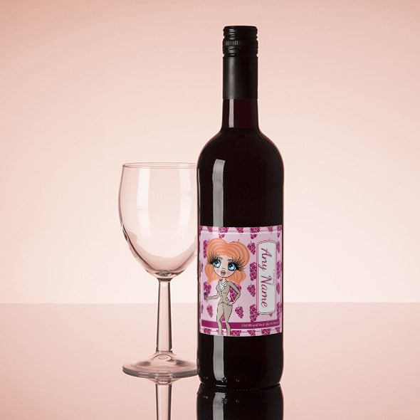 ClaireaBella Personalised Red Wine - Grapes - Image 1