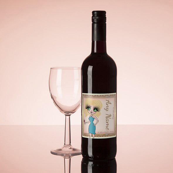 ClaireaBella Personalised Red Wine - Golden Vintage - Image 1