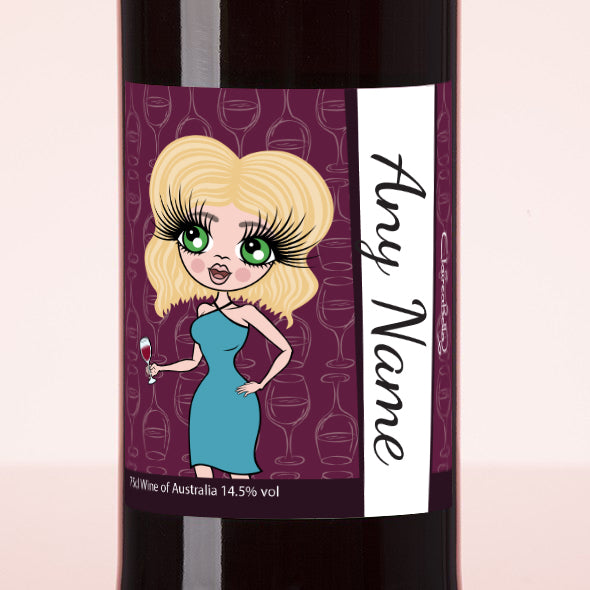 ClaireaBella Personalised Red Wine - Wine Glass - Image 2