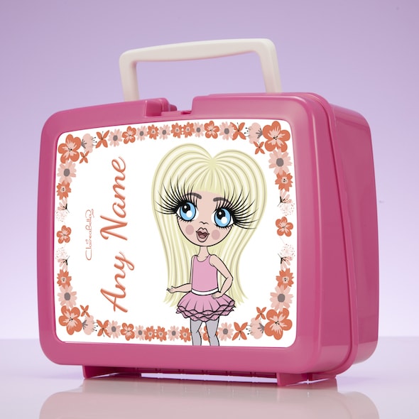 ClaireaBella Girls Flower Lunch Box - Image 3