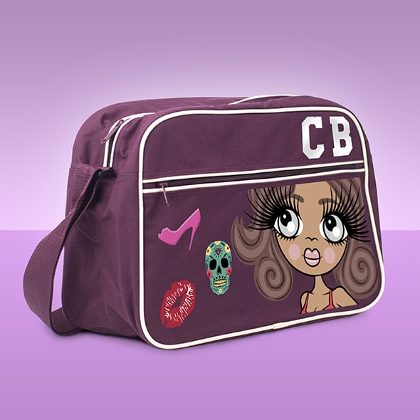 ClaireaBella Retro Large Messenger Bag - Image 4