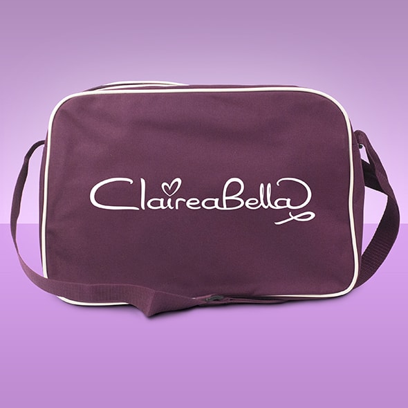 ClaireaBella Retro Large Messenger Bag - Image 6