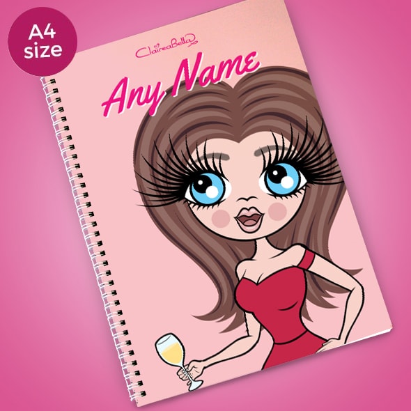 ClaireaBella Close Up A4 Softback Notebook - Image 1