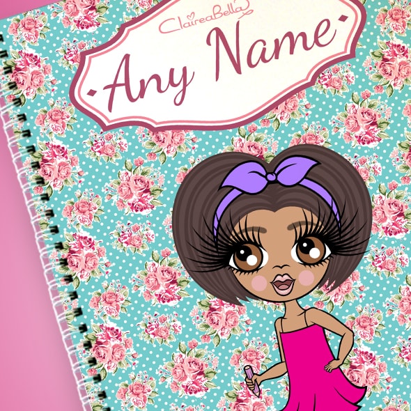 ClaireaBella Girls Rose A4 Softback Notebook - Image 2