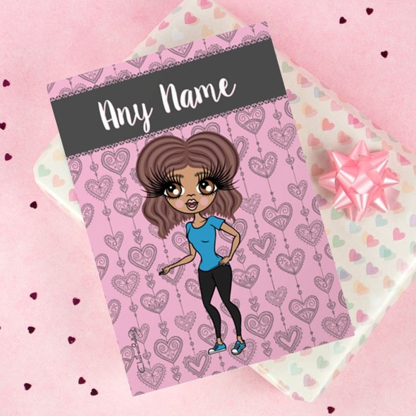 ClaireaBella Greeting Card - Boho Heart - Image 1