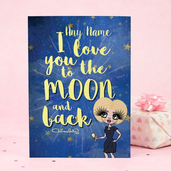 ClaireaBella Greeting Card - Love you to the Moon - Image 3