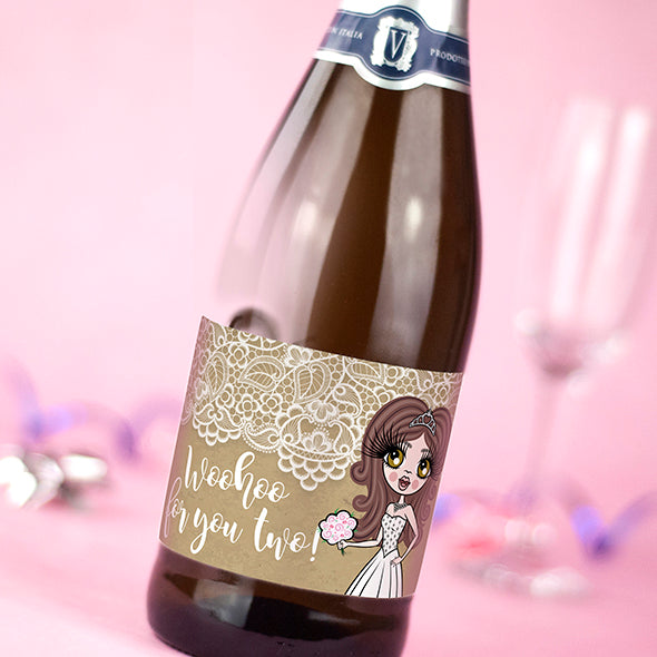 ClaireaBella Personalised Prosecco - The Golden Couple - Image 2