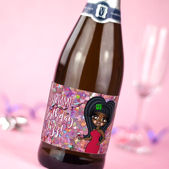 ClaireaBella Personalised Prosecco - Giant Glitter Effect Birthday Fizz - Image 2