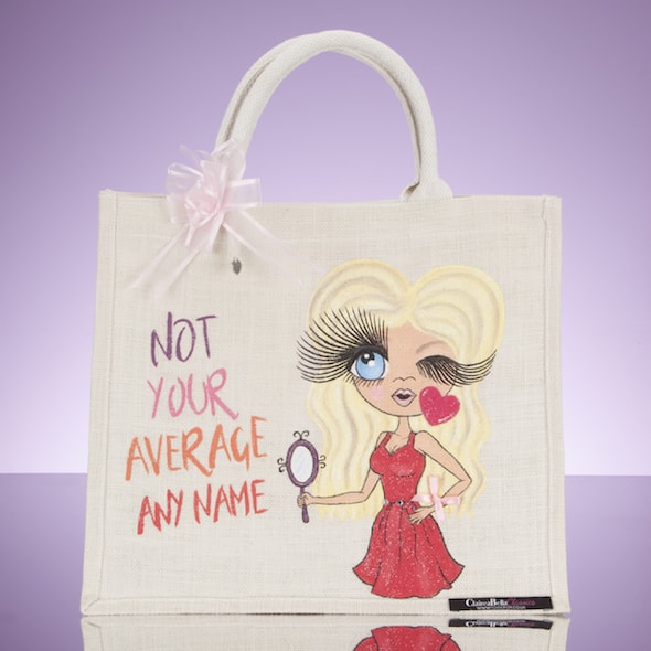ClaireaBella Not Your Average Large Jute Bag - Image 1