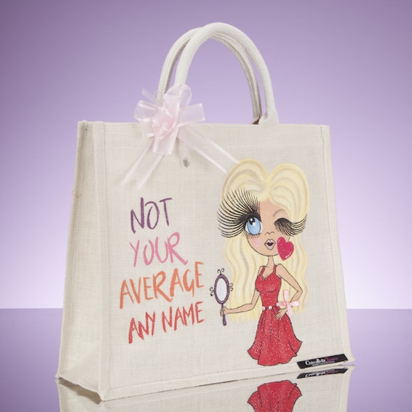 ClaireaBella Not Your Average Large Jute Bag - Image 2