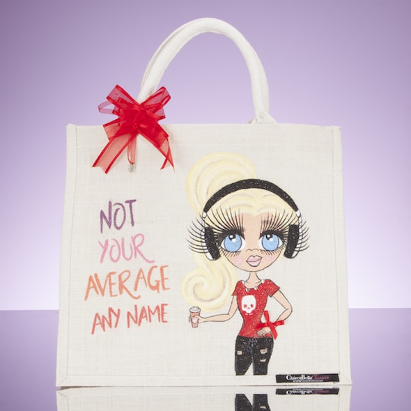 ClaireaBella Not Your Average Large Jute Bag - Image 4