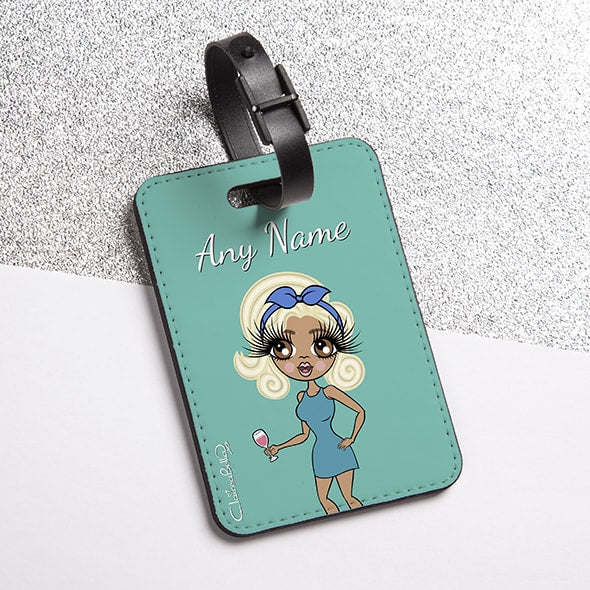 ClaireaBella Turquoise Luggage Tag - Image 1
